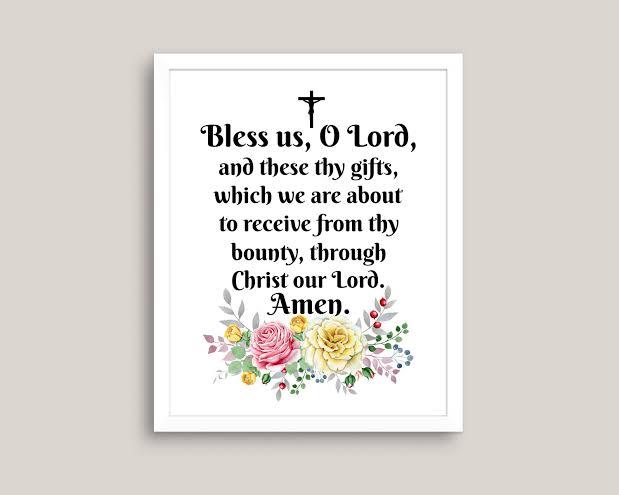 50+ Powerful Bless Us O Lord (Prayer Before Meals Blessings)