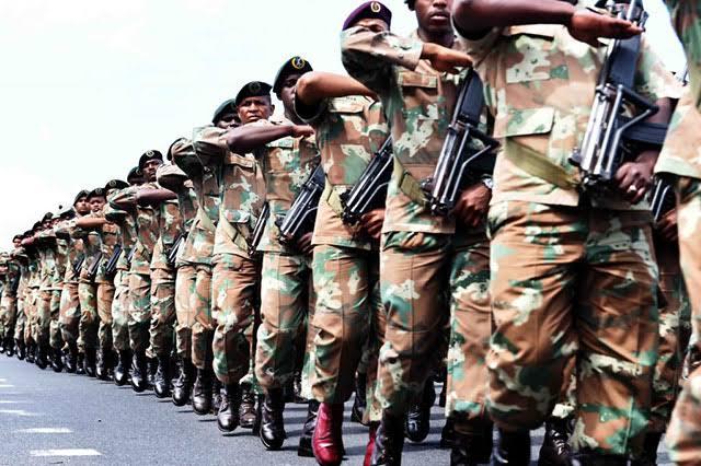South African Army Training Salary Per Month in Rand (2025)