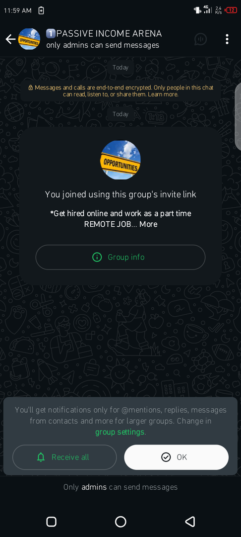 User