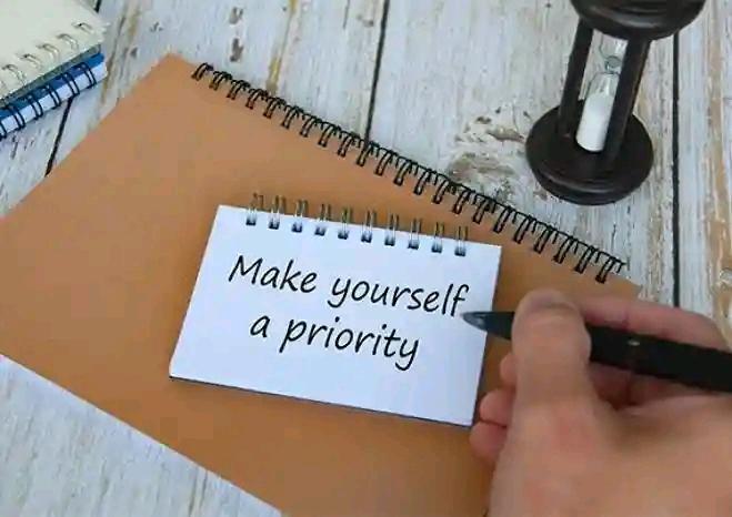 Make yourself a priority