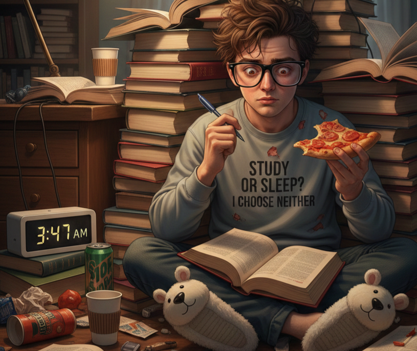 Things Students Suddenly Start Doing When Exams Are Close 😂📚