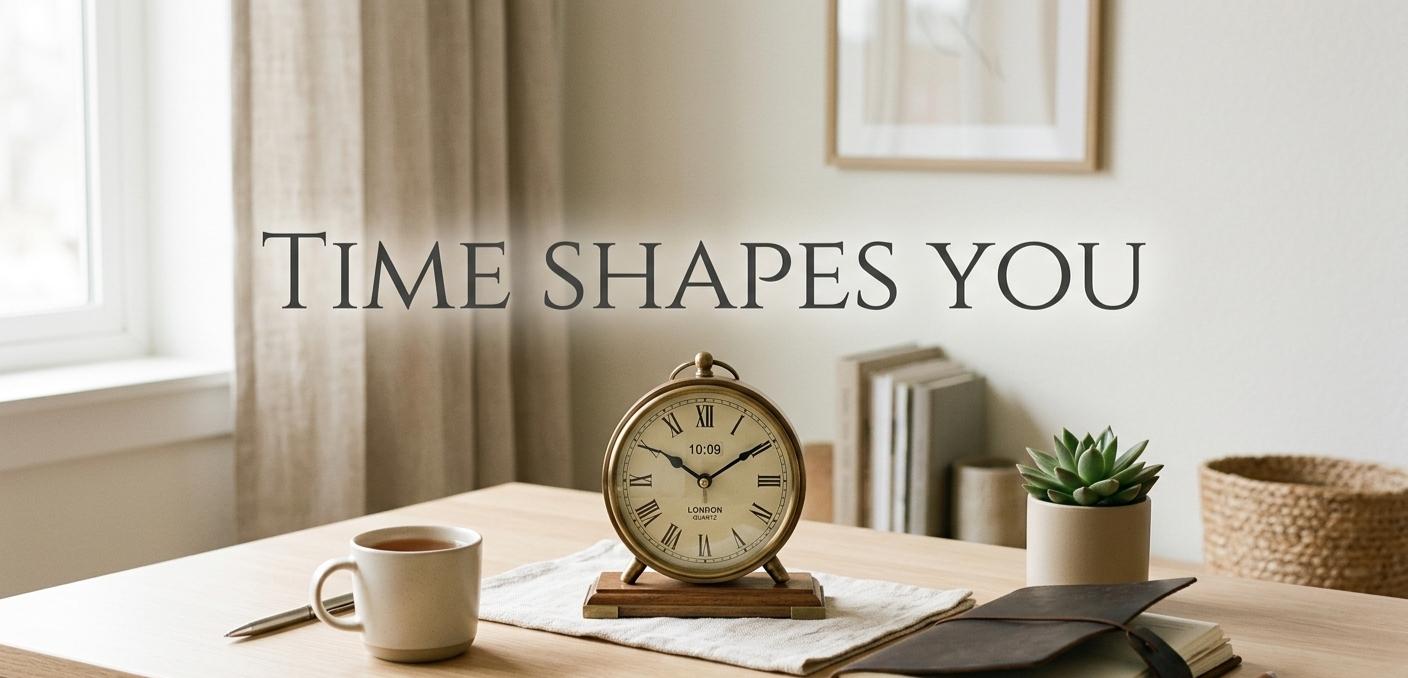 The Way You Spend Your Time Is Shaping Your Life ⏳💠